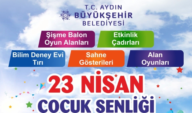 Aydınlı Çocuklar 23 Nisan coşkusunu Tekstil Park’ta yaşayacak