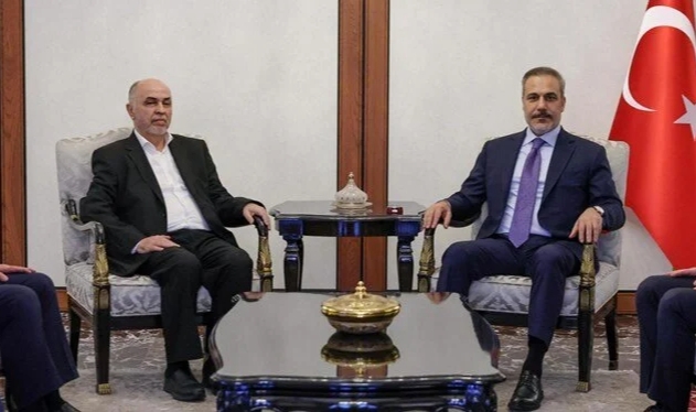 Bakan Fidan Hamas heyetiyle görüştü