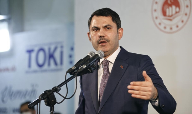 Bakan Kurum: "TOKİ ile kale gibi konutlar yaptık"