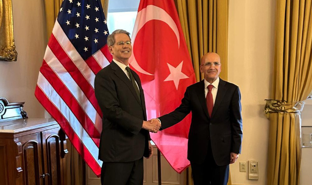 Bakan Şimşek ABD'li mevkidaşı ile görüştü