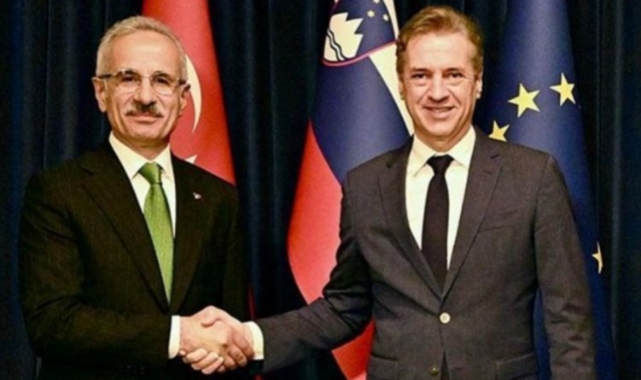 Bakan Uraloğlu, Slovenya Başbakanı Golob ile görüştü