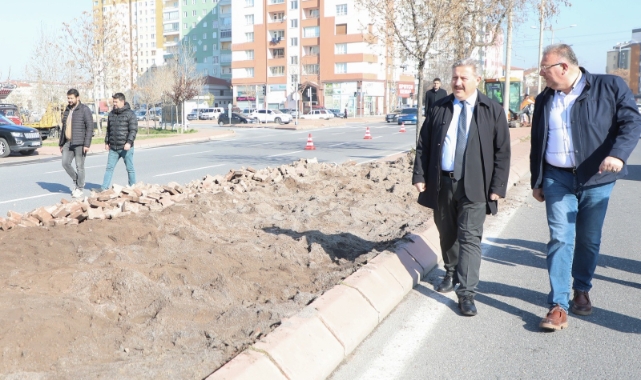 Başkan Palancıoğlu: "Daha yeşil ve daha estetik bir Melikgazi için çalışıyoruz"