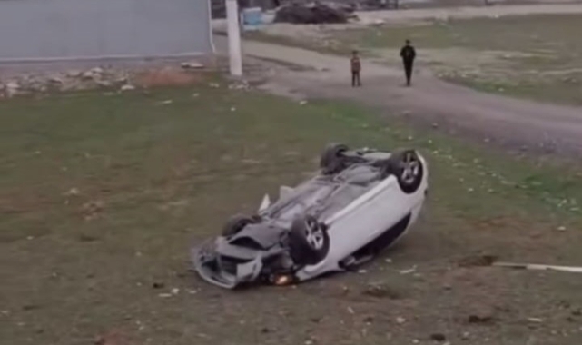 Batman'da iki otomobilin çarpıştığı kazada 2 kişi yaralandı