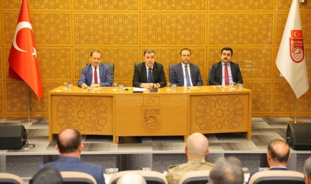 Bayburt'ta İl İdare Şube Başkanları toplantısı yapıldı