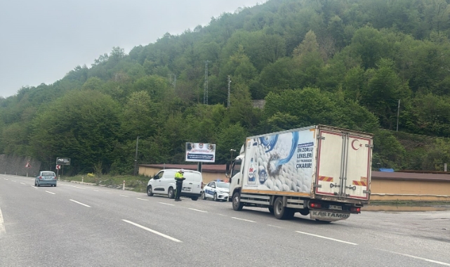 Bayram dönüşü trafik denetimleri arttırıldı