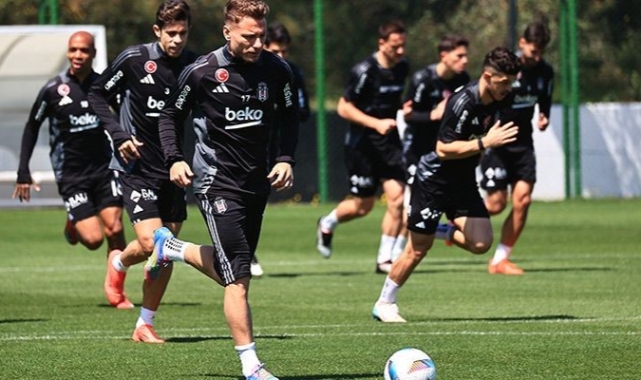 Beşiktaş'ta, Hatayspor maçı hazırlıkları devam etti