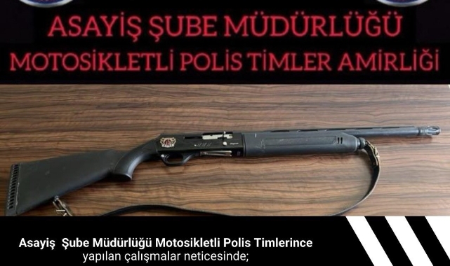 Bingöl’de ruhsatsız tüfek ele geçirildi