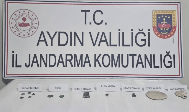 Bozdoğan’da tarihi eser operasyonu