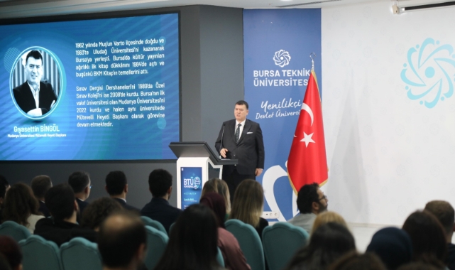 BTÜ Konuşmaları’nın konuğu Gıyasettin Bingöl oldu