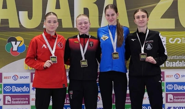 Bursa Büyükşehir'den sporcu Nisanur'a tebrik mesajı