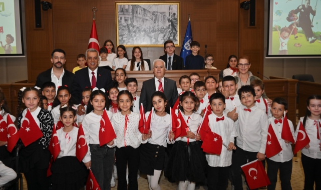 Bursa Büyükşehir Meclisi’nde söz çocukların