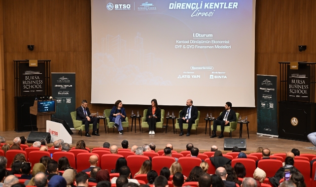Bursa'da Dirençli Kentler Zirvesi'nde başkanlar uyardı! Dakikalar sonra deprem oldu