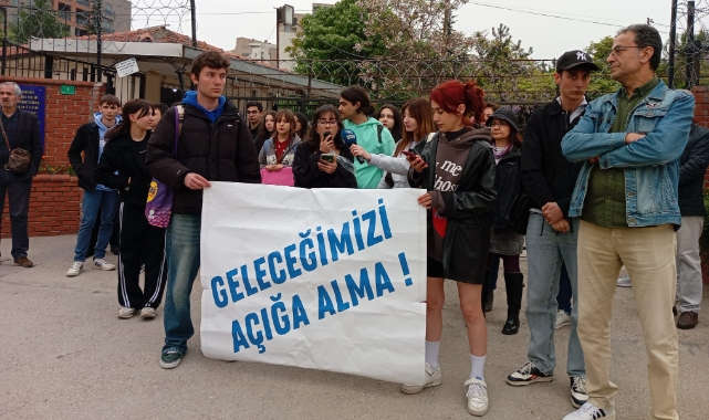 Bursa'da Gazi Anadolu Lisesi öğrencilerinden öğretmenlere destek!