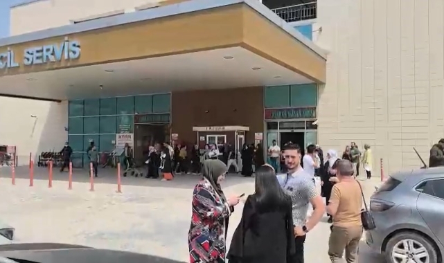 Bursa'da hastanede deprem paniği!