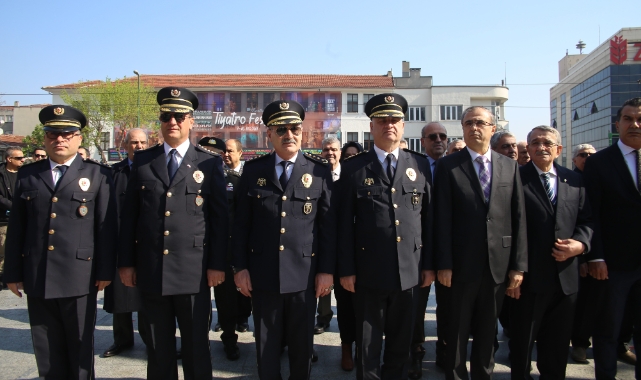 Bursa'da Polis Haftası'nın yıl dönümü törenle kutlandı
