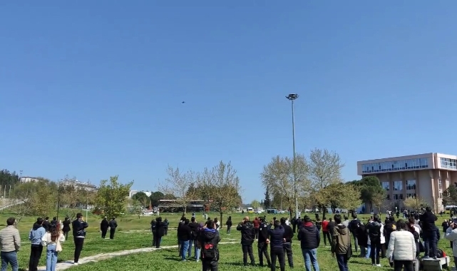 Bursa'da SOLOTÜRK'ün provaları bile nefesleri kesti
