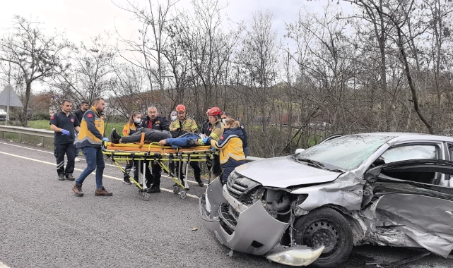 Bursa’da trafik kazası: 3 kişi yaralandı