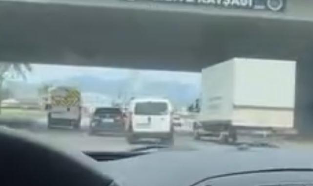 Bursa'da trafikte makas faciası!