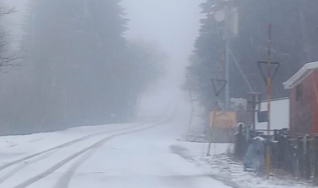 Bursa'nın zirvesinde Nisan ayında kar sürprizi!