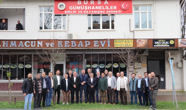 Bursalı Gümüşhaneliler bayramlaştı!