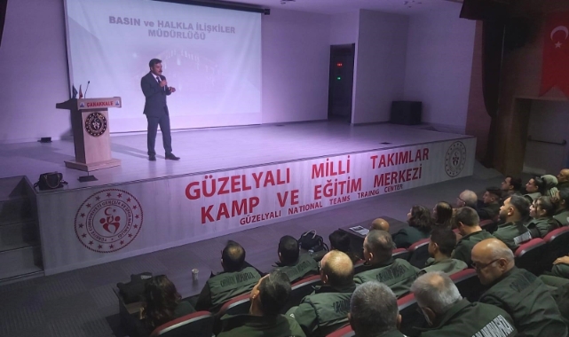 Çanakkale'de orman işletme ve muhafaza memurlarına eğitim