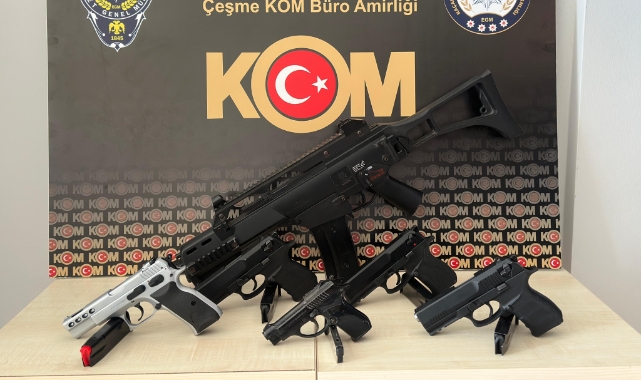 Çeşme'de suç örgütüne yönelik operasyon! 3 tutuklama