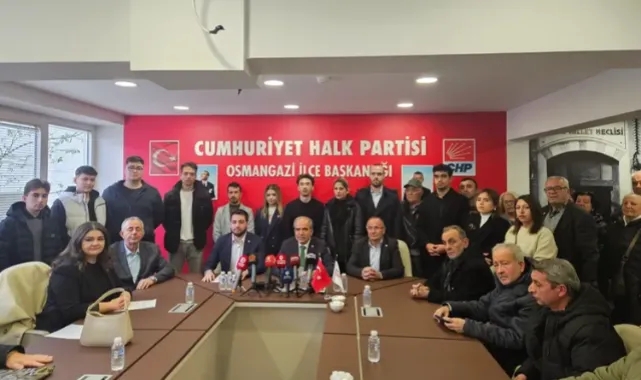 CHP Osmangazi Gençlik Kolları: 'Onların özgürlüğü, hepimizin özgürlüğüdür'