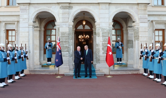 Cumhurbaşkanı Erdoğan Yeni Zelanda Başbakanı Luxon’u kabul etti