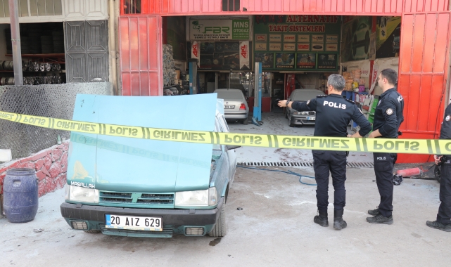 Denizli'de otogaz dükkanında gaz kaçağı! 8 yaralı
