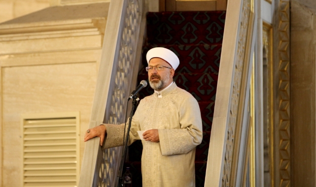 Diyanet İşleri Başkanı Erbaş'tan yağmur duası