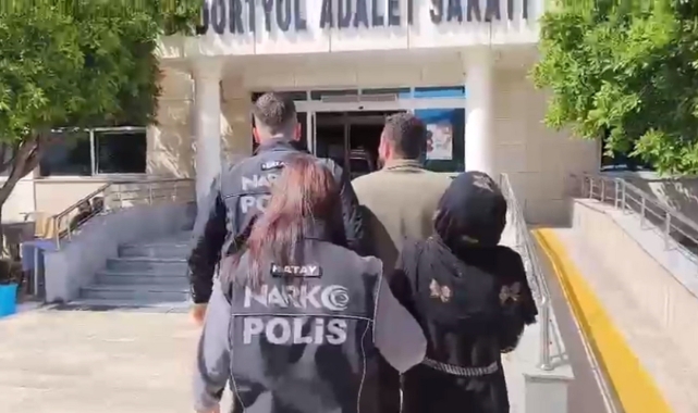 Dörtyol'da uyuşturucu operasyonu: 2 tutuklama