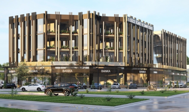DTSO binası temel aşamasına geldi