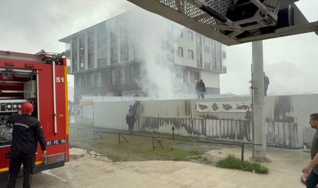 Düzce'de tarım ürünleri satan firmanın deposunda yangın