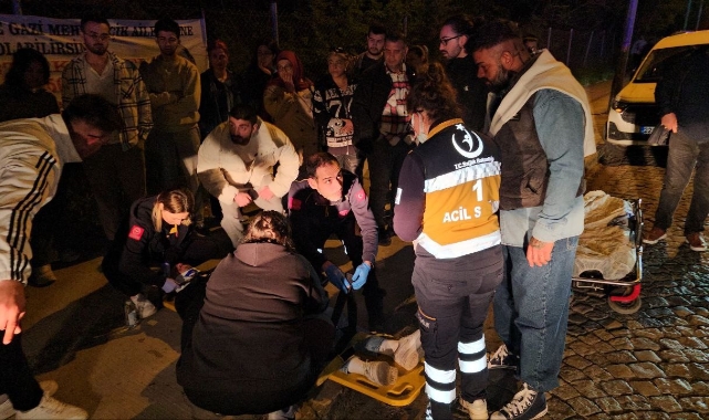 Edirne'de 2 otomobil çarpıştı, ortalık savaş alanına döndü: 4 yaralı