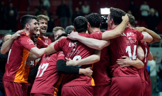 Efeler Ligi'nde ikinci finalist Galatasaray