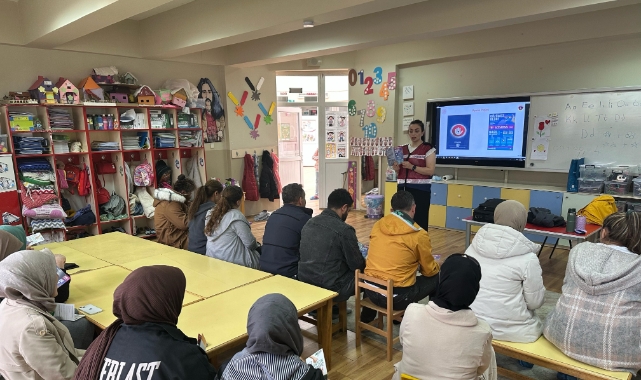 Elazığ’da jandarmadan kadınlara yönelik bilgilendirme faaliyeti