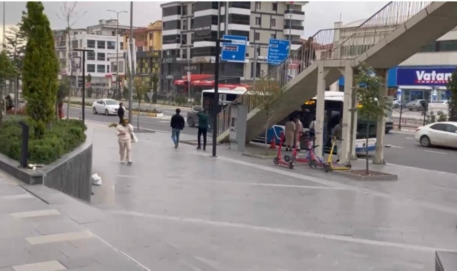 Elazığ’da şiddetli fırtına etkili oldu