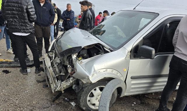 Elazığ’da trafik kazası: 2 yaralı