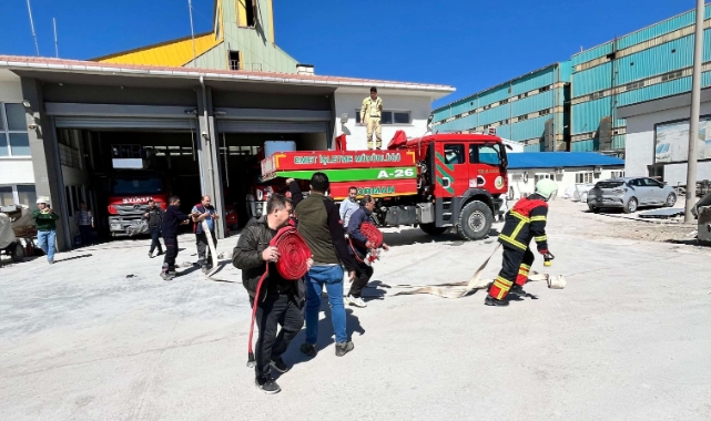 Emet’te orman yangınları gönüllüsü vatandaşlara eğitim