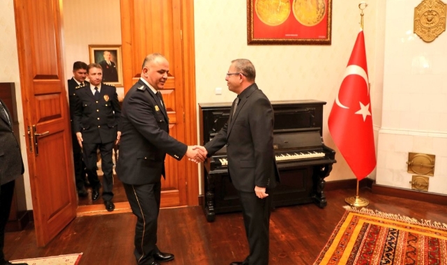 Emniyet Müdürü Saka’dan Vali Polat’a ziyaret