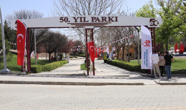 FÜ’de isim değişikliği: Kültür Park, "50. Yıl Parkı" oldu