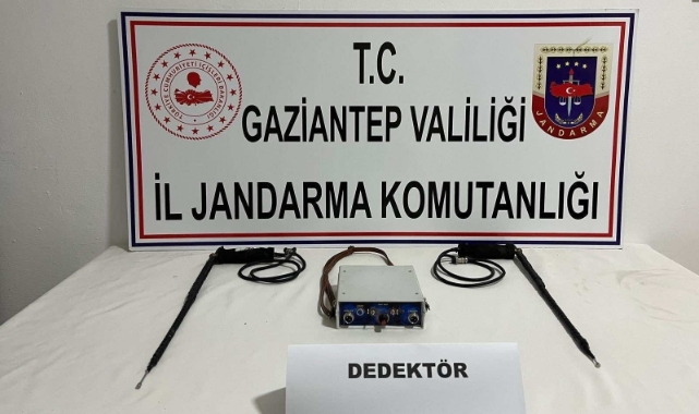 Gaziantep'te kaçak kazı yapan 3 şahıs yakalandı