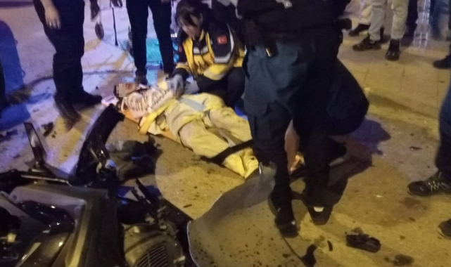 Gemlik’te feci kaza! 1 ağır yaralı