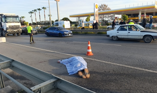 Genç motosikletli kazada feci şekilde hayatını kaybetti