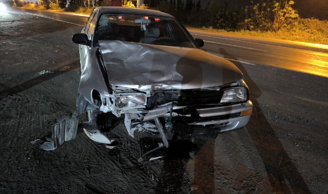 Hatay'da motosiklet ile otomobil çarpıştı: 2 yaralı