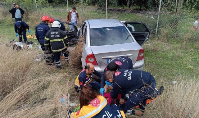 Hatay'da trafikk kazası: 2 ölü