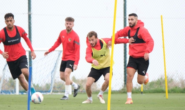 Hatayspor Gaziantep FK mesaisine başladı