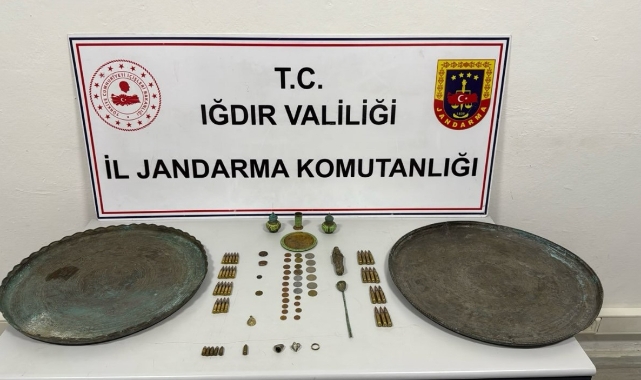 Iğdır’da tarihi eser kaçakçılığı operasyonu