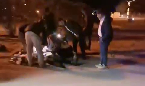 İki motosiklet kafa kafaya çarpıştı: 2 yaralı