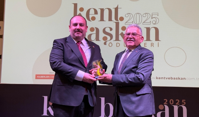 İnönü Belediye Başkanı Serhat Hamamcı'ya anlamlı ödül